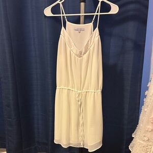 Naked Zebra White Mini Dress